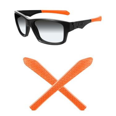 Imagem de Mryok Meias auriculares de substituição para óculos de sol Oakley Jupiter Squared - Opções, Laranja, Tamanho �nico