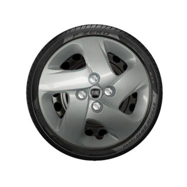 Imagem de Calota Fiat Prata - Proteção e Estilo para seu Carro