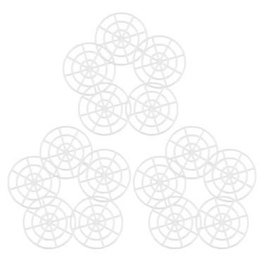 Imagem de BESTYASH 15 peças Ferramenta de prensa de legumes para fermentação de jarra de decapagem compacta malha para chucrute e fabricação de cerveja caseira design de plástico fácil de armazenar