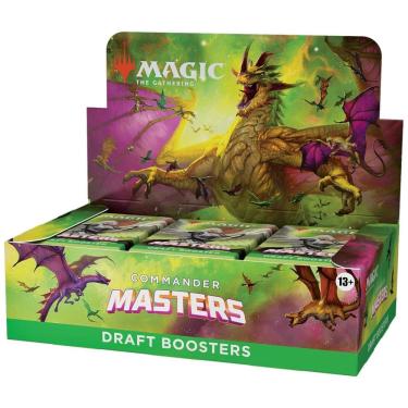 Imagem de Magic The Gathering Commander Masters Caixa Booster com 480 Cartas para Jogadores Maiores de 13 Anos