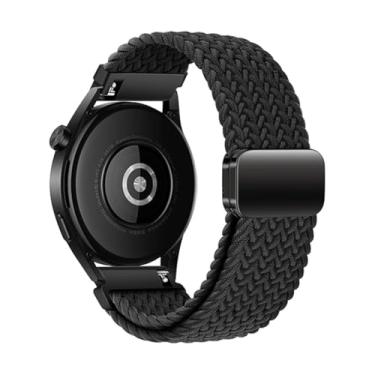 Imagem de Pulseira esportiva trançada compatível com Samsung Galaxy Watch 6/5/4/3/FE, Watch 5 Pro, Watch 6/4 Classic Gear S3/S2 de 20 mm e 22 mm para modelos de 47 mm, 46 mm, 45 mm, 44 mm, 43 mm, 42 mm, 41 mm
