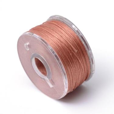 Imagem de 50 jardas/rolo 0,1 mm cordão de contas de nylon chinês para nó chinês corda de amizade corda vermelha indiana para artesanato faça você mesmo Kumihimo pulseiras de macramê para fazer suprimentos