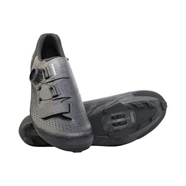 Imagem de SHIMANO SH-RX801 Tênis de corrida masculino ultraleve de alto desempenho, Preto, 7.5-8