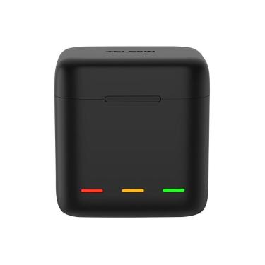 Imagem de Carregador Triplo Preto para GoPro 9, 10 e 11 Black - Telesin