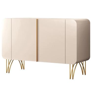 Imagem de Aparador Buffet Para Sala De Jantar 2 Portas Orgânico Pozzi B01 Off White - Lyam Decor