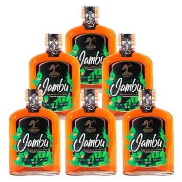 Imagem de Cachaça Mista de Jambu Indiazinha 160ml 6 Unidades