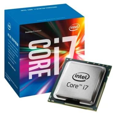 Imagem de Processador Intel Core I7 6700 Skylake, 3.4GHz (Turbo Max 4.00GHz), Cache 8MB, LGA 1151