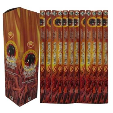 Imagem de Incenso Indiano Sac Sândalo e Canela - Energia e Foco 12 Caixas