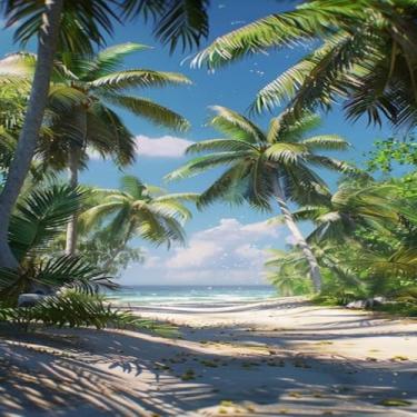 Imagem de Quadro Decorativo Natureza Estilo Zen para Sala Quarto e Escritório 40x40cm