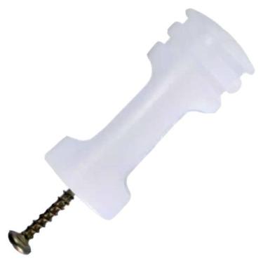 Imagem de 80 Isolador Para Haste Cerca Elétrica Com Parafuso - CONFISEG