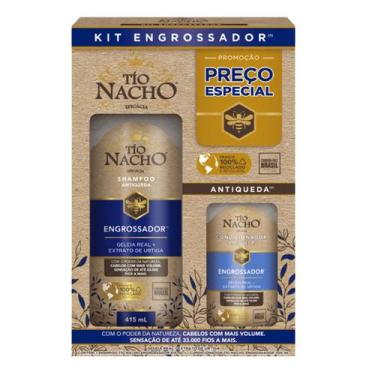 Imagem de Kit Tio Nacho Engrossador Shampoo 415ml + Condicionador 200ml