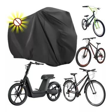 Imagem de Capa Para Bicicleta Forrada Térmica Impermeável Proteção Uv