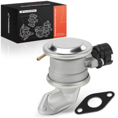 Imagem de A-Premium Válvula de retenção de injeção de ar secundária compatível com BMW E53 Series X5, 2001-2006, 3.0L, válvula de controle de verificação de bomba de ar com junta