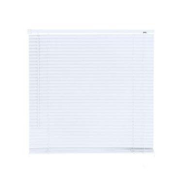 Imagem de Cortina Persiana Horizontal Cozinha Pvc Primafer 100x130cm, Branca
