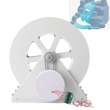 Imagem de Gerador HidroeléTrico De 100W, Gerador De Energia HidreléTrica, Disco De Baixa Velocidade, GeraçãO De Energia, DecoraçãO De Paisagem, Gerador De Roda D'áGua Ao Ar Livre