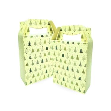 Imagem de 60 Caixa Maleta Lembrancinha Natal Enfeites Doces Tam Médio