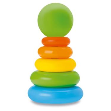 Imagem de Brinquedo Educativo Maralex Empilhadinho Argoboll Argolas Coloridas