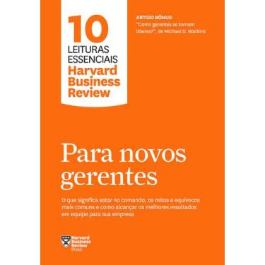 Imagem de Livro - Para novos gerentes (10 leituras essenciais - HBR)