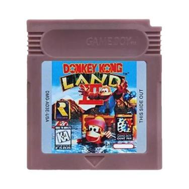 Imagem de Cartucho De Jogo GBC De 16 Bits Console Wario Land Donkey Kong Yoshi M