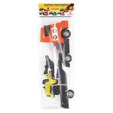 Imagem de Divplast Super Frotinha Caminhão Plataforma Construção Infantil