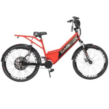 Imagem de Bicicleta Elétrica CONFORT FULL 800W 48V 15Ah Cor Cereja - DUOS, Uniss
