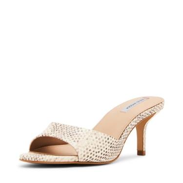 Imagem de Steve Madden Sandália feminina de salto Kendrix, Cobra natural, 35