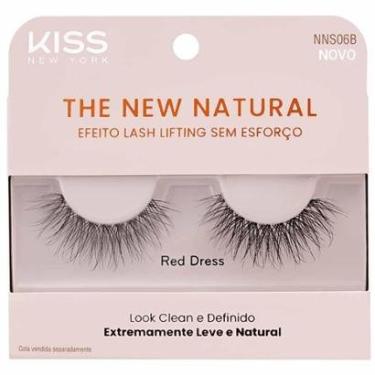 Imagem de Cílios Postiços Kiss New York The New Natural Red Dress 1 par-Feminino