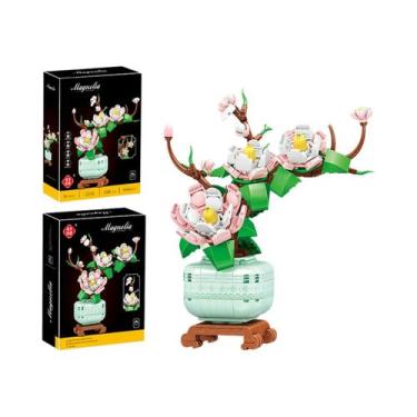 Imagem de Bambu Da Sorte, Orquídea E Bonsai: Plantas Em Vaso, Blocos De Montar M