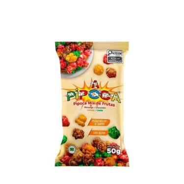 Imagem de Pipoca Caramelizada Mix Frutas A Pipoca  50g
