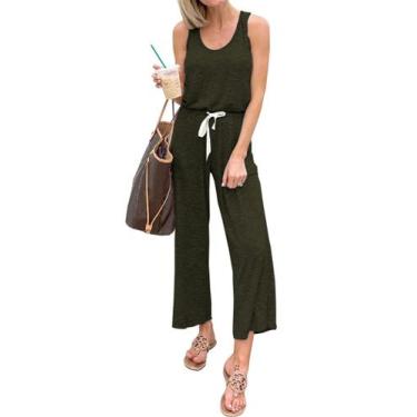 Imagem de Macacão PRETTYGARDEN Sem Manga com Cordão Tamanho M