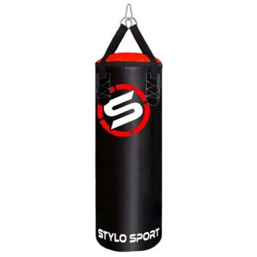 Imagem de Saco de pancada boxe 90x100 vazio treino boxing stylo - STYLO SPORT, V