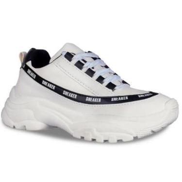 Imagem de Tenis Feminino Dad Sneaker Chunky Confort Plataforma A1.43-Feminino
