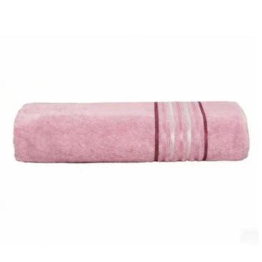 Imagem de Toalha Rosto Vitta Camesa 45x80cm, Rosa Claro F3607