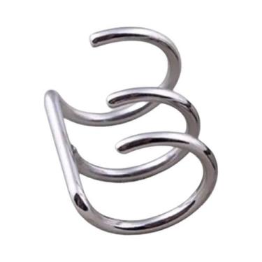 Imagem de Brincos De Pressão Masculinos Coreanos Em Aço Titânio Sem Furo - Joias