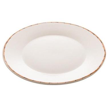 Imagem de PRATO RASO DE PORCELANA BAMBU 27,5cm - Lyor