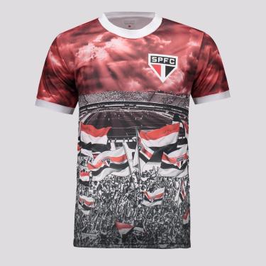 Imagem de Camisa São Paulo Esportiva Masculina-Masculino