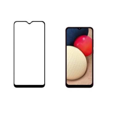 Imagem de Película De Vidro Anti risco 3D 5D para Samsung Galaxy A02s E A02 - NA