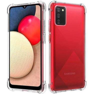 Imagem de Capa Anti Impactos Para Samsung Galaxy A02s Transparente - HREBOS