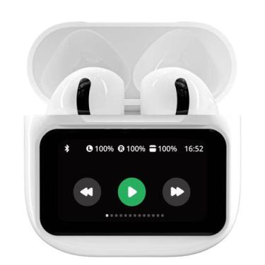 Imagem de Fones de ouvido sem fio com tela de toque Bluetooth 5.4 com cancelamen