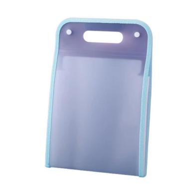 Imagem de Pasta Sanfonada OEM A4 Line Dello com 12 Divisórias e Etiquetas Tamanho A4 Unidade para Documentos Azul