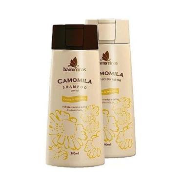 Imagem de Kit para Cabelos Claros BARROMINAS Camomila Shampoo + Condicionador