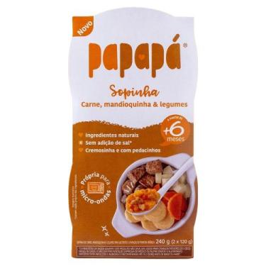 Imagem de Sopinha Papapá Sabor Carne Mandioquinha e Legumes Papapá a partir de 6
