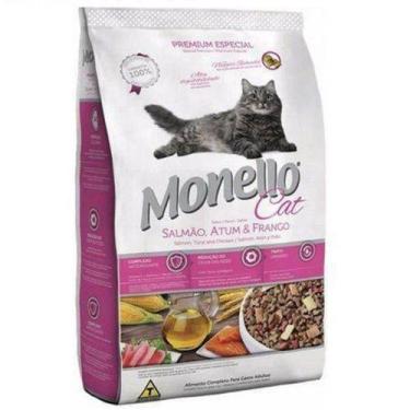 Imagem de Alim p/ gatos monello cat salmao atum e frngo 1kg - Nutrire