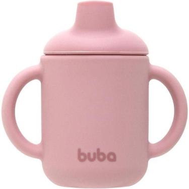 Imagem de Copo de Silicone Buba De Transição Rosa, Único, Rosa