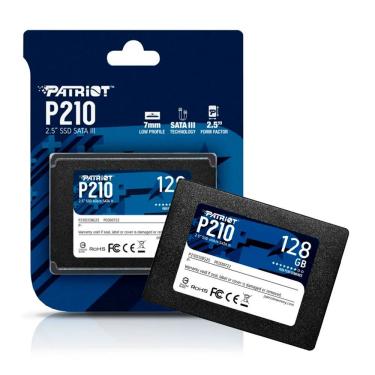 Imagem de Ssd 128GB 2,5 P210S128G25 Sata III 6Gb-s com Suporte a Trim e Smart e Tecnologia NAND Flash Patriot