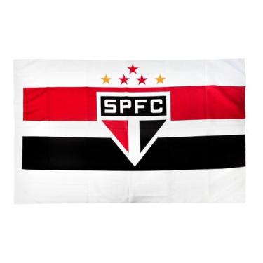 Imagem de Bandeira São Paulo Fc Torcedor 2 Panos (1 Face) - JC Flâmulas e Bandei