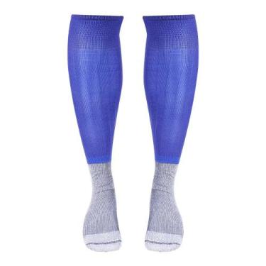 Imagem de Meião Para Futebol Topper Dominator, Azul, 39/42, Unissex