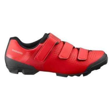 Imagem de Sapatilha Shimano Mtb XC100 Pedal Clip Ciclismo Original, Vermelho, 44
