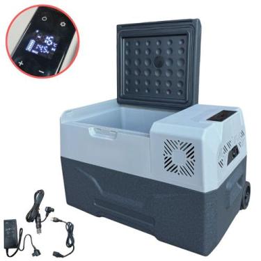 Imagem de Mini Geladeira Portátil Quadrivolt Caminhão Barco Carro Ônibus Van Cam