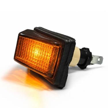 Imagem de Lanterna Lateral Fiat Uno Prêmio Elba Âmbar Para Paralama Automotiva -